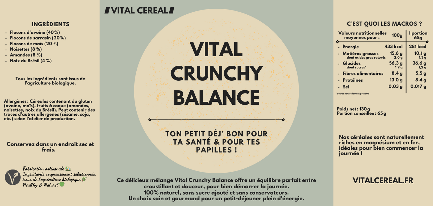 Vital Crunchy Balance 🌰