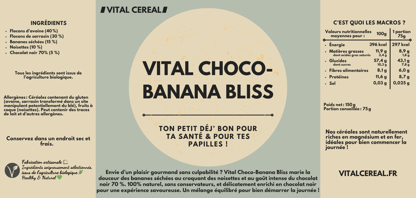 Vital Choco-Banana Bliss 🍌🍫
